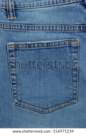 blue jean as texture background