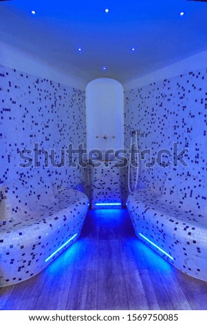  steam room with health spa                              