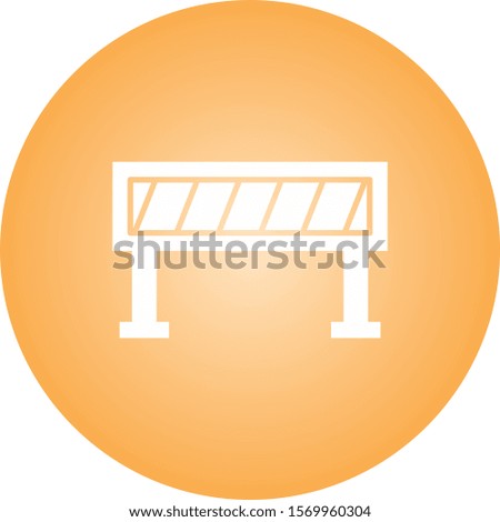 Beautiful Volleyball Net Glyph Vector Icon