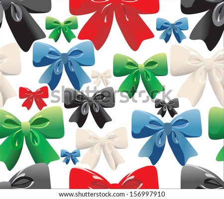 bows seamless background