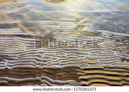 Sand and ice pattern. Picture can be used as a background