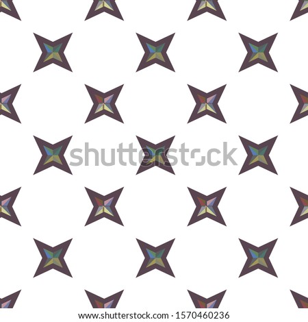 Geometric ornamental vector pattern. Seamless design texture.
