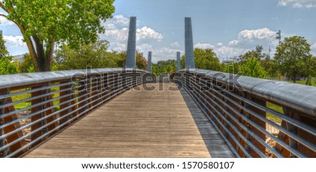 walkway bridge in Houston texas