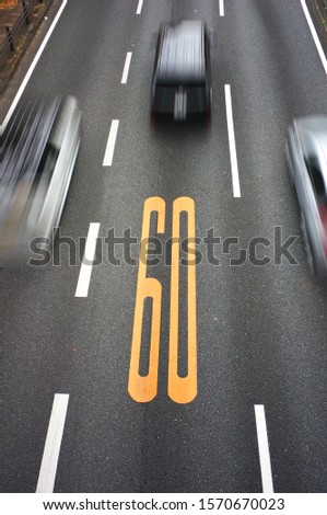 Road traffic sign in Japan
