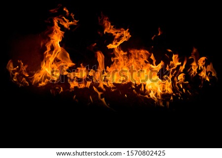 Beautiful hot fire background picture
