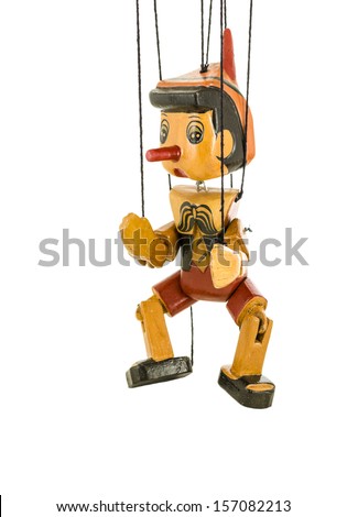 Pinocchio puppet Royalty-Free Stock Photo #157082213