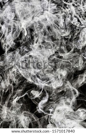 Texture background of white smoke Royalty-Free Stock Photo #1571017840