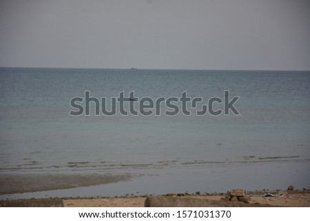 the beautiful seascape of Ain sokhna