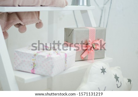 Christmas gifts and Christmas decor