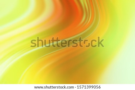 Light Green, Yellow vector abstract layout. Modern abstract illustration with gradient. Elegant background for a brand book.