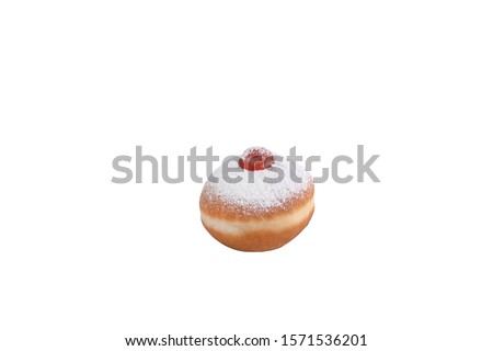 doughnut on a white background