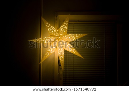 luminous Christmas decoration for bedroom