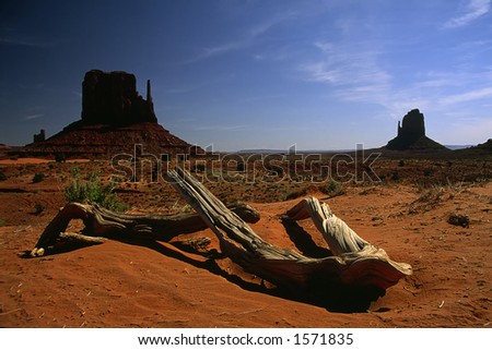 East and West Mitten Buttes, Monument Valley Navajo Tribal Park