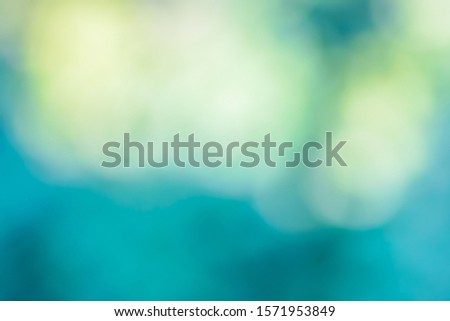 abstract blur green color for background,blurred and defocused effect spring concept for design