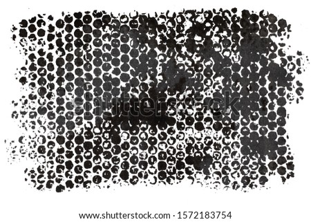 Hand drawn black dots texture background Royalty-Free Stock Photo #1572183754