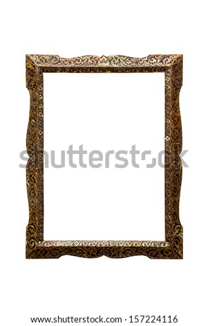 Mother of pearl Inlay photo frame