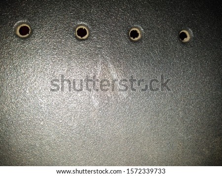 small hole drilling sheets. The surface of the material is drilled into a small hole