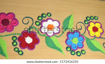this is very colourful ringoli design and art  Royalty-Free Stock Photo #1572416335