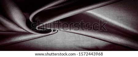 texture, background, pattern, pattern, chocolate, silk fabric, tight weaving, photo studio. Black, darkgray, gray color of the fabric, The play of light and shadow make this photo unique