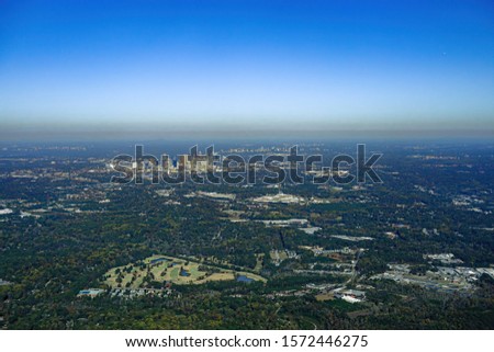 Skyline of Atlanta from Above