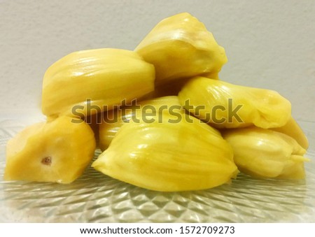 a colorful jack fruit images Royalty-Free Stock Photo #1572709273