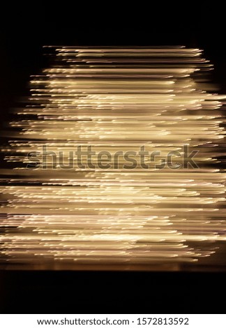 Abstract photographed lights of a Christmas tree