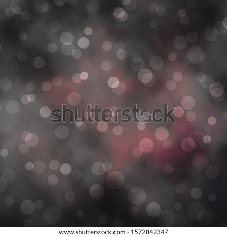 Dark Red vector template with circles. Illustration with set of shining colorful abstract spheres. Pattern for booklets, leaflets.