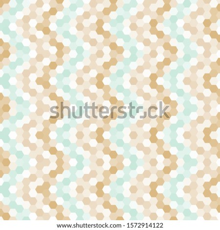 pastel colors.  abstract hexagonal background 