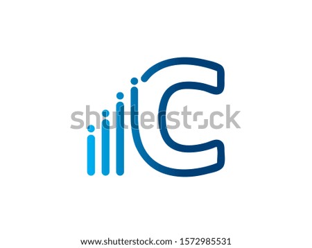C Letter logo or symbol template design