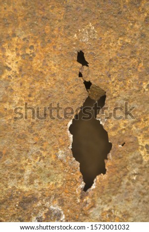 Texture of a rusty metal surface for graphic design.