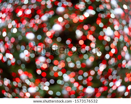 Unfocused christmas lights background colored picture