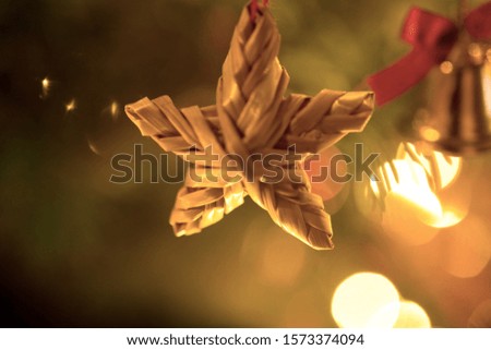 Decoration of a Christmas tree