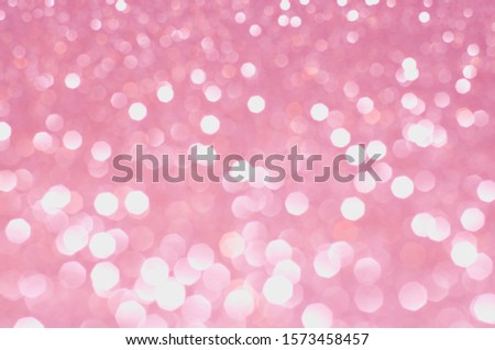 Abstract Pink Background with Bokeh Effect