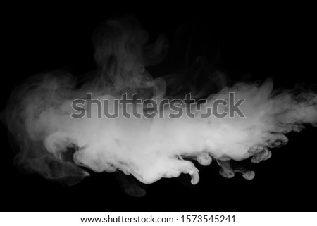 Smoke black &white for background