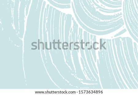 Grunge texture. Distress blue rough trace. Comely background. Noise dirty grunge texture. Bizarre artistic surface. Vector illustration.