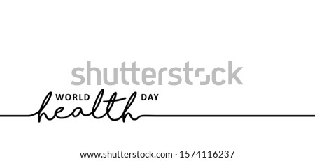 Slogan happy world health day concept Vector icon icons sign April 7 Globe searth planet map smile earth day cartoon comic save the world emoticon icons healthcare medical health care symbol global