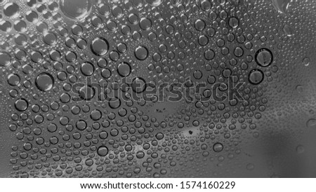 abstract background from the bubbles