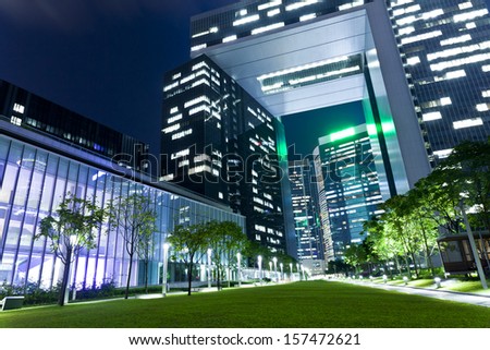 Hong Kong corporate building