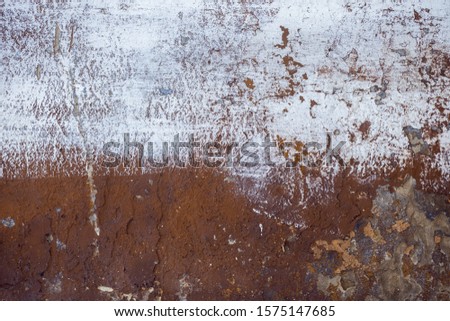 Background. Old and worn colored wall.