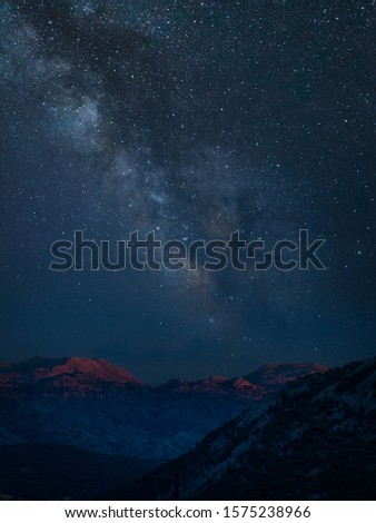 

Photography of the milky way in nature