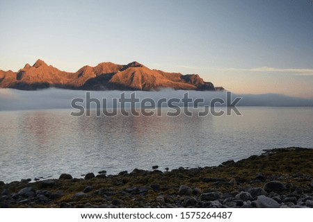 Lofoten islands in sunny day, Norway