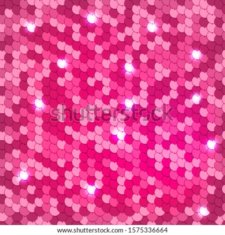 Sequins vector. Mermaid sparkle glitter background. Colorful sequins vector.