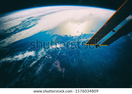 Our unique planet from space. The elements of this image furnished y NASA.
