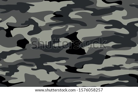 Vector seamless abstract military camouflage for textile. Design for hunting fabric print and wallpaper.