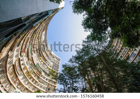 Housing designed in a cylindrical shape