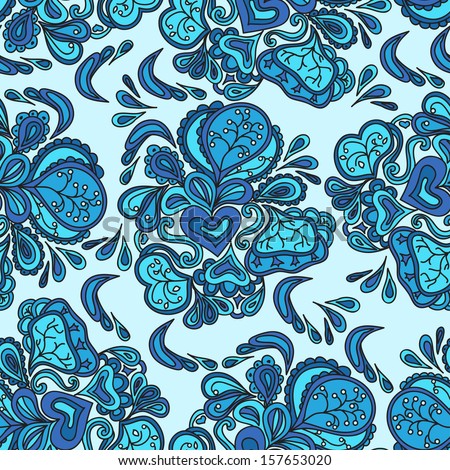 round seamless pattern can be used for wallpaper, website background, textile printing