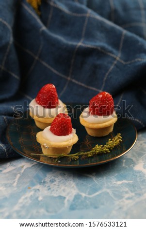 Very tasty mini cakes and appetizing desserts