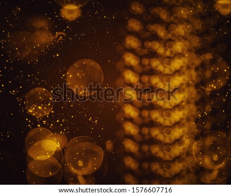 Blurred abstract yellow & Red Bokeh Background