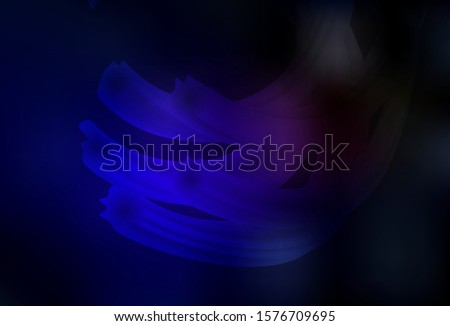 Dark Blue, Red vector blurred template. A completely new colored illustration in blur style. Elegant background for a brand book.
