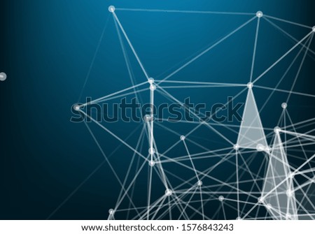 Abstract Internet connection and technology graphic design.